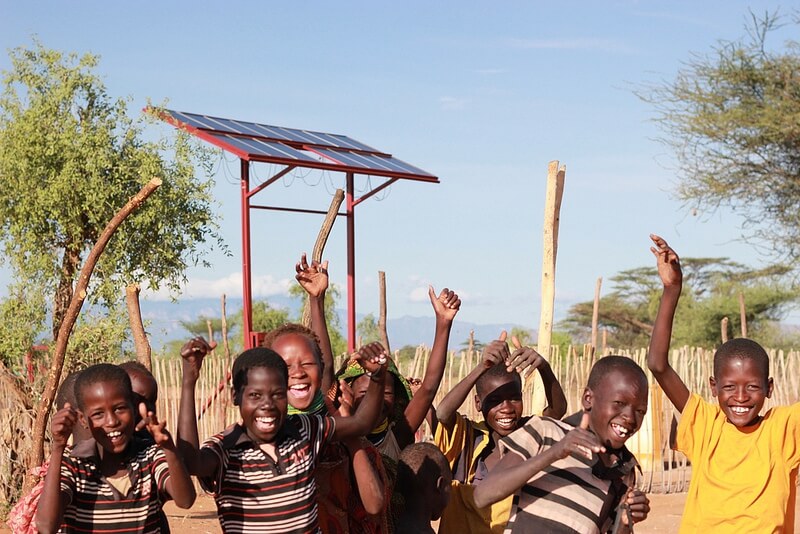 We have teamed up with Practical Action. - Bluedot